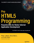 Pro HTML5 Programming